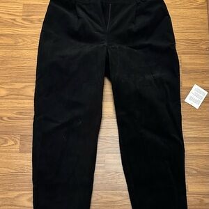 Women’s Black Corduroy Pants